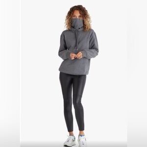 Favorite Daughter gray masked hoodie sweatshirt Size Medium